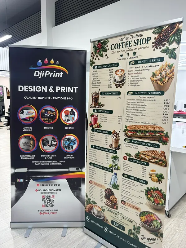 Roll-up coffee shop